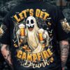 LET'S GET CAMPFIRE DRUNK BOO HALLOWEEN AOP T-Shirt