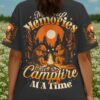 MAKING MEMORIES ONE CAMPFIRE AT A TIME ALL OVER PRINT Shirt