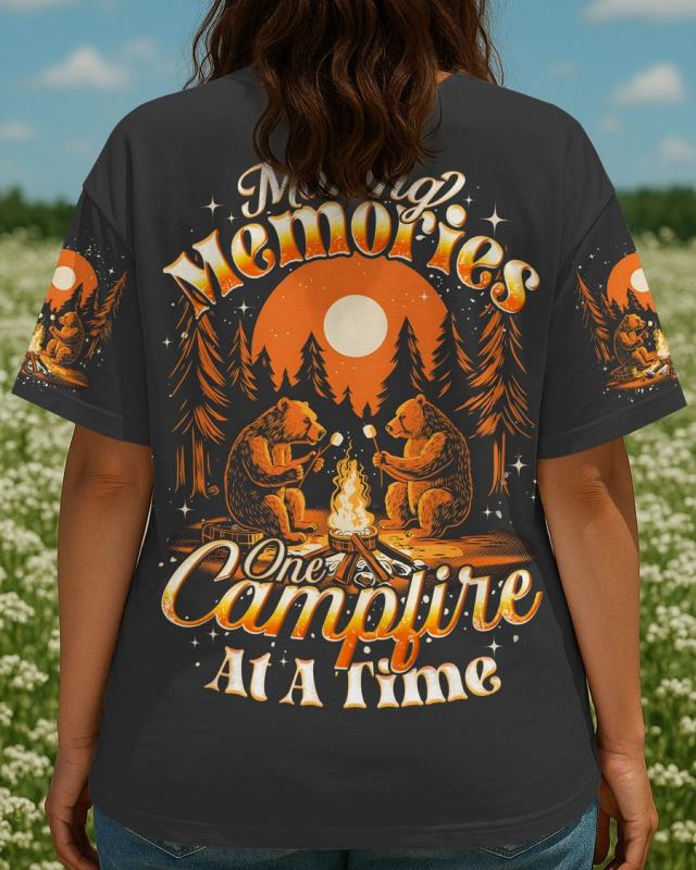 MAKING MEMORIES ONE CAMPFIRE AT A TIME ALL OVER PRINT Shirt