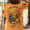MY BROOM BROKE SO NOW HALLOWEEN CAMPING ALL OVER PRINT TShirt