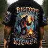BIGFOOT GRABBED MY WIENER ALL OVER PRINT Shirt
