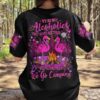 WE GO CAMPING FLAMINGO ALL OVER PRINT Shirt